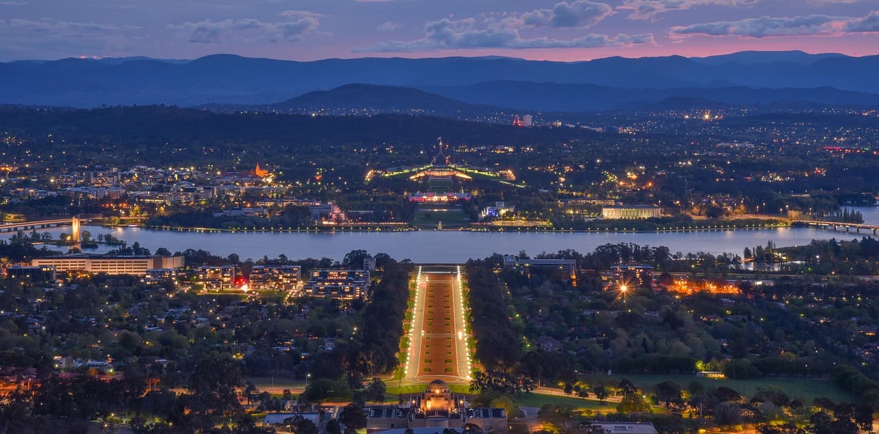 Canberra cityscape